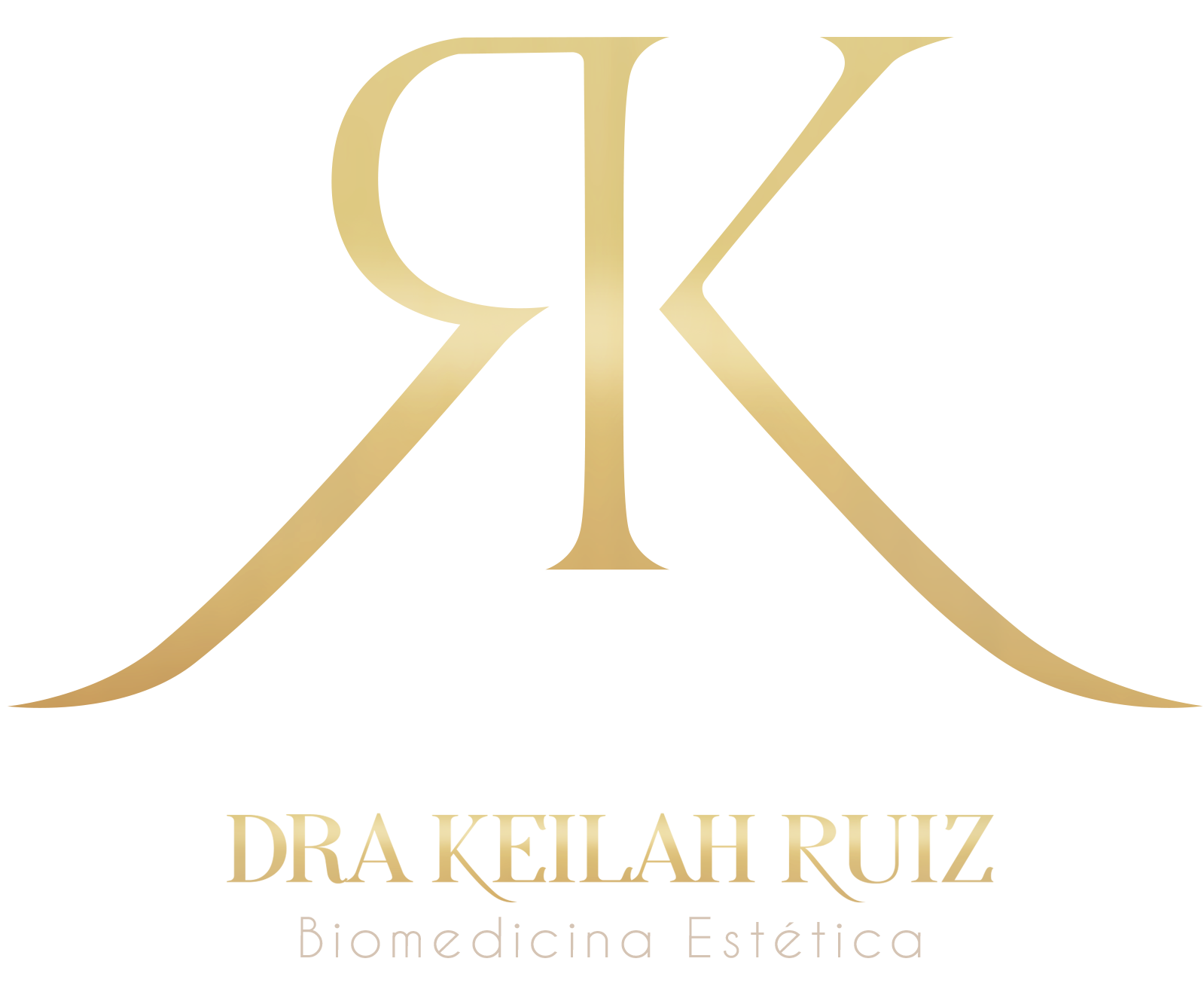 logo keila ruiz - Ouro